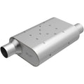 Magnaflow Perf Exhaust R32543 Rumble Stainless Muffler with 2.5 Inch Offset Inlet and Outlet