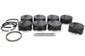 MAHLE PISTONS SBC PowerPak Piston Set 4.030 Inch Bore Flat-Top with 1mm, 1mm, 2mm Ring Grooves