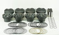 MAHLE PISTONS SBC Dome Powerpak Piston Set for Small Block Chevy, 4.040 Inch Bore, 12cc Displacement