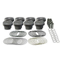 MAHLE PISTONS SBC Dome PowerPak Piston Set 4.135 Inch Bore with 9 cc Combustion Chamber