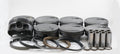 MAHLE Pistons BBC Dome PowerPak Piston Set 4.600 Inch Bore with 10cc Displacement
