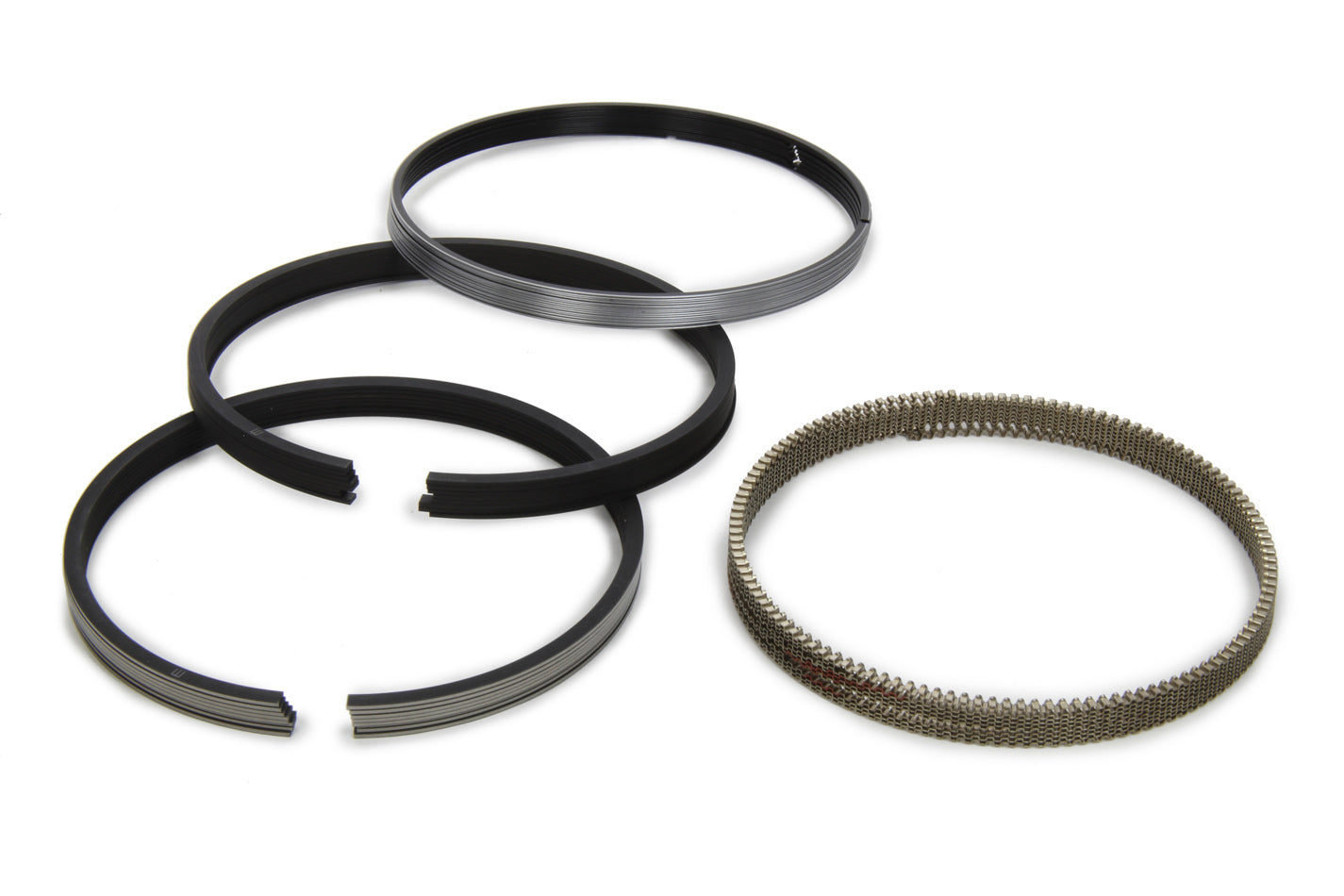 Mahle Pistons 4030MS Piston Ring Set for 4.030 Inch Bore with Ductile Iron and Plasma Moly Coating