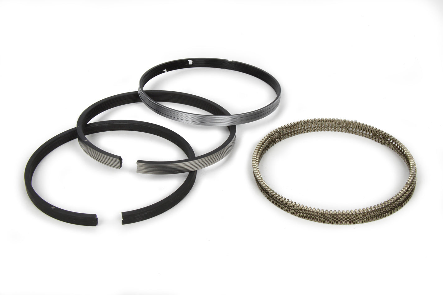 MAHLE Pistons 4045MS-15 Performance Series Piston Ring Set for 4.045-Inch Bore, File Fit, 1.5 x 1.5 x 3.0 mm Thick, Standard Tension, Ductile Iron with Plasma Moly Coating