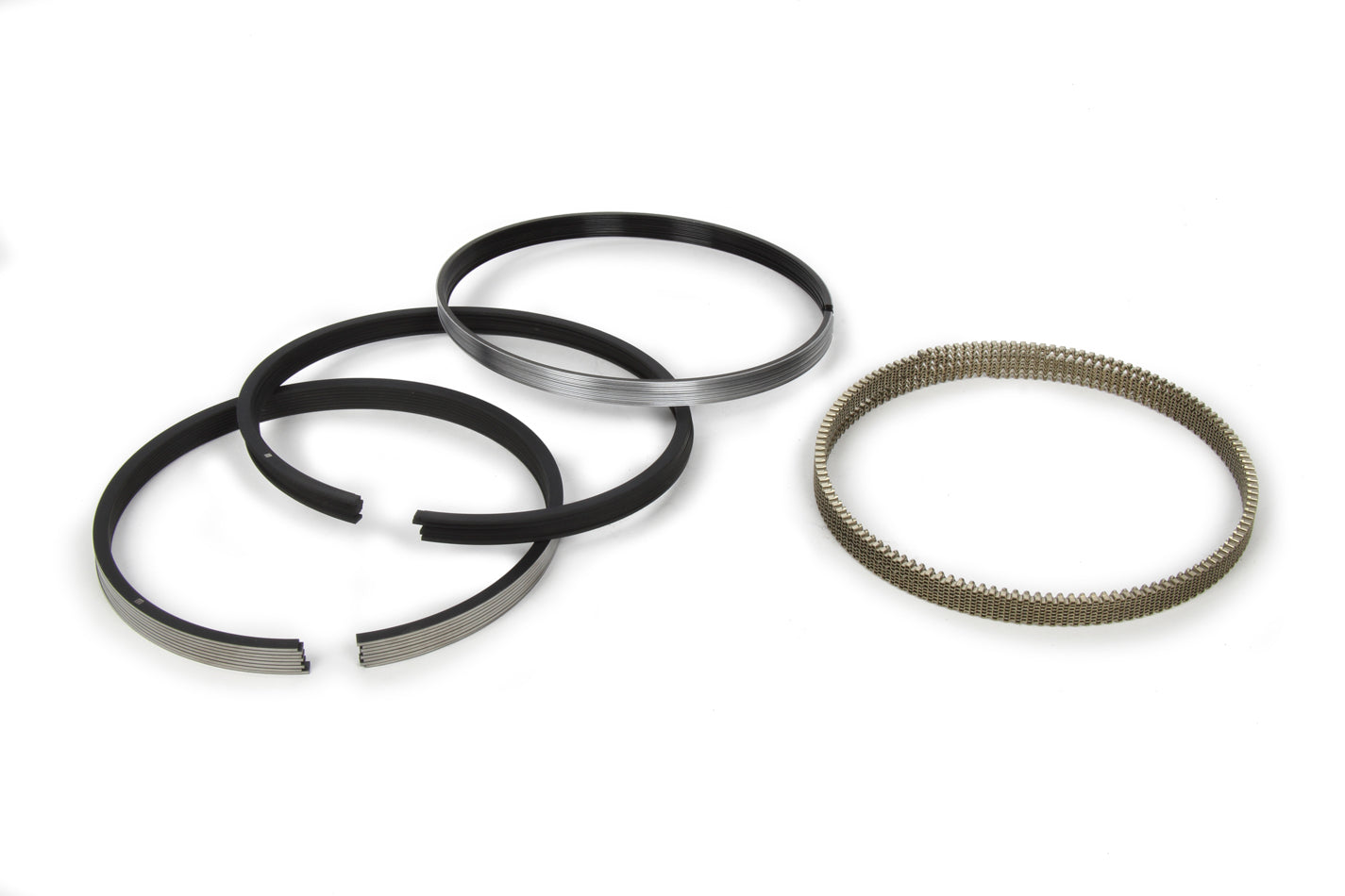 MAHLE Pistons 4130MS-112 Performance Series Piston Ring Set for 4.130 Inch Bore with Steel Construction and Thermal Coating