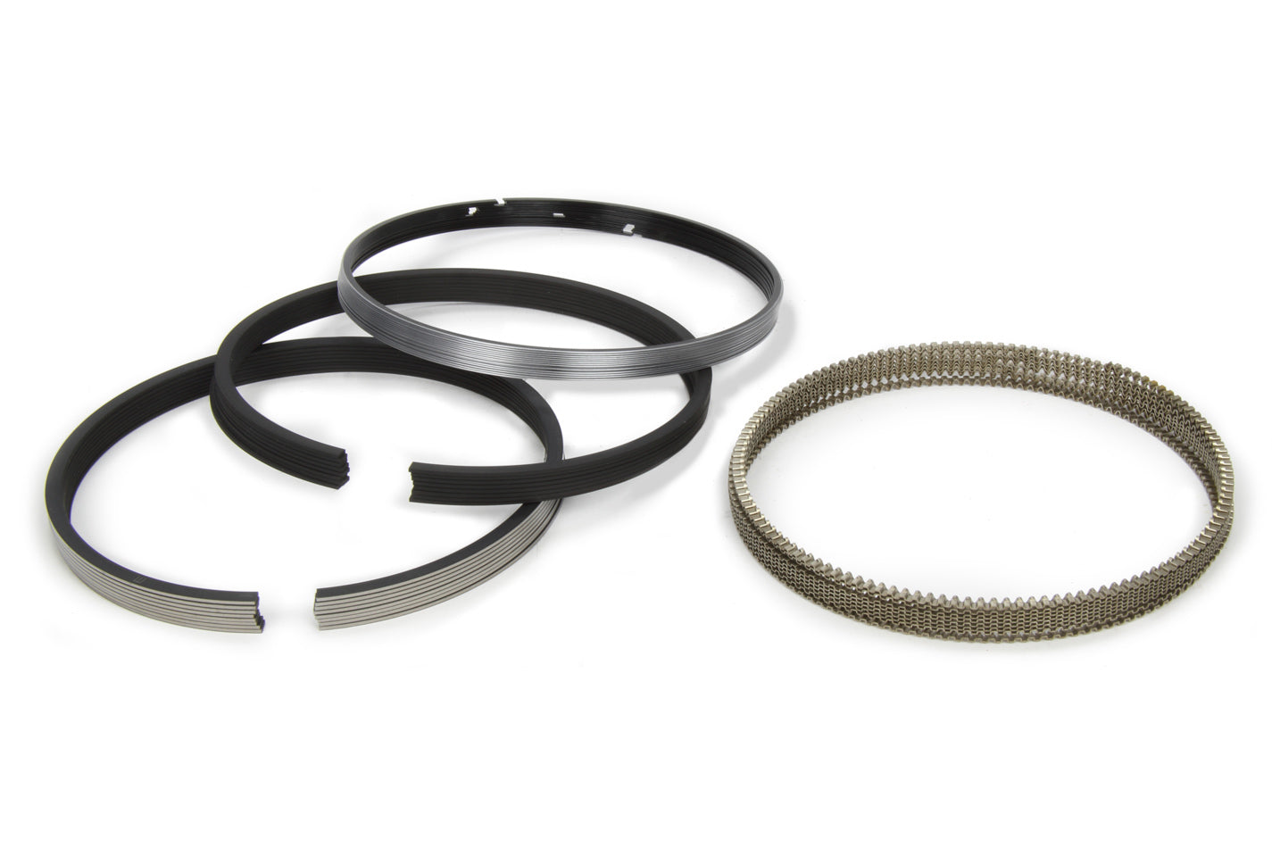 MAHLE PISTONS 4135MS-112 Performance Series Piston Ring Set for 4.135-inch Bore with Steel, File Fit, Standard Tension, HV385 Thermal, 8-Cylinder