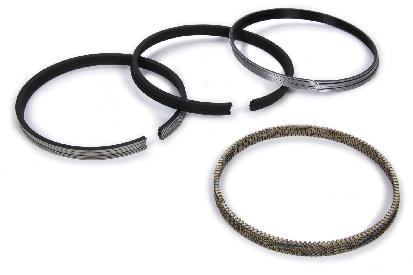 MAHLE Pistons 4175MS-112 Performance Series Piston Ring Set for 4.175-inch Bore, Steel, File Fit, Standard Tension