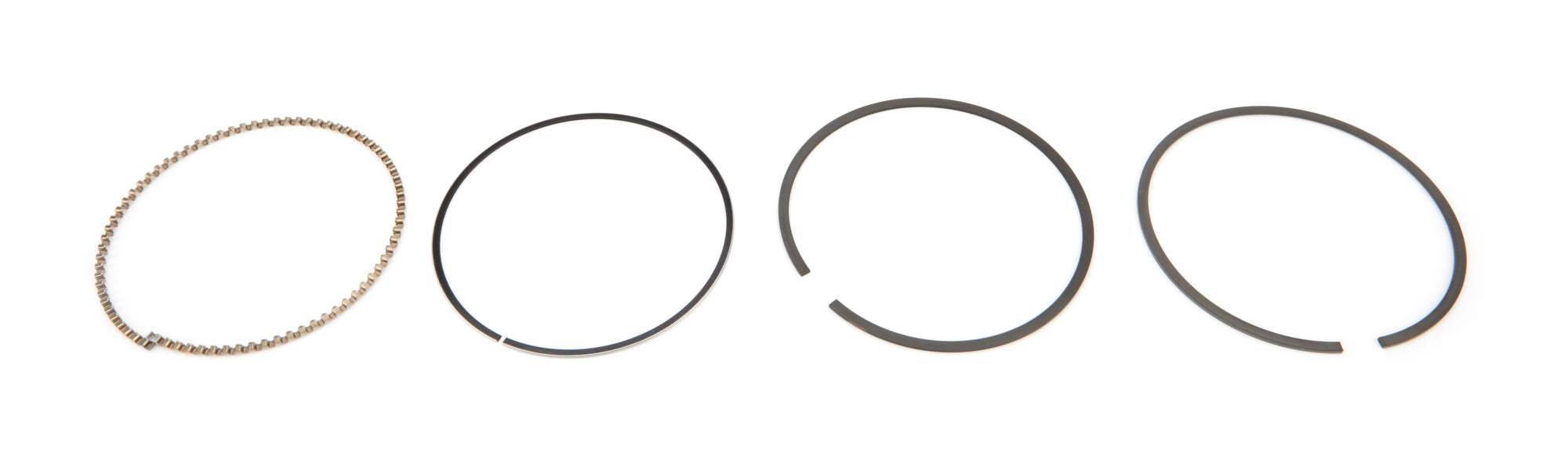 MAHLE Pistons 4315MS-15-1 Single Cylinder Piston Ring Set, 4.315 Inch Bore, File Fit, 1.5 x 1.5 x 3.0 mm Thick, Standard Tension, Ductile Iron, Plasma Moly Coating