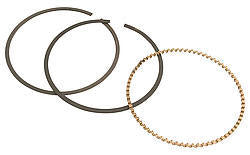 MAHLE Pistons 4380MS Piston Ring Set for 4.375 Inch Bore, File Fit, Standard Tension, Plasma Moly Coating, 8-Cylinder Engine