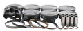 MAHLE PISTONS BBC PowerPak Dome Piston Set 4.530 Inch Bore with Forged Construction