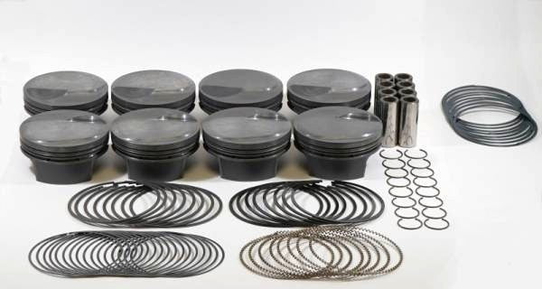 MAHLE Pistons BBC Dome PowerPak Piston Set 4.500 Inch Bore with 38cc Combustion Chamber Volume