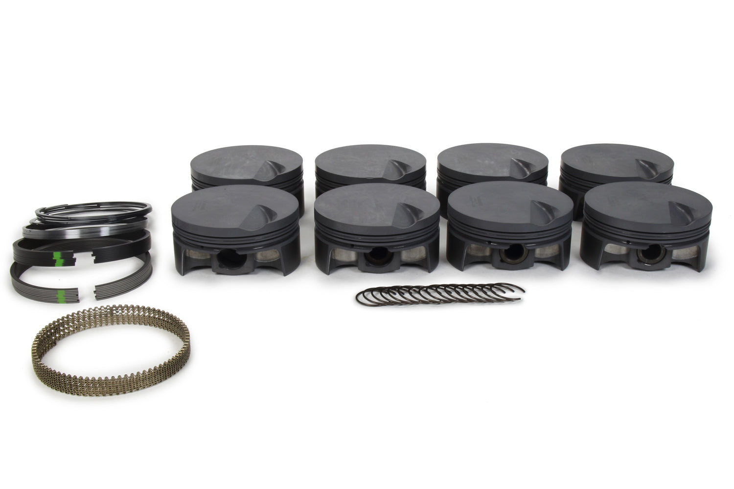 MAHLE PISTONS BBC FT Power-Pak Piston Set with 4.280 Inch Bore and Forged Flat Top Design