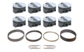MAHLE Pistons BBC FT PowerPak Piston Set 4.350 Inch Bore Forged Flat Top with 1.475 Inch Compression Height