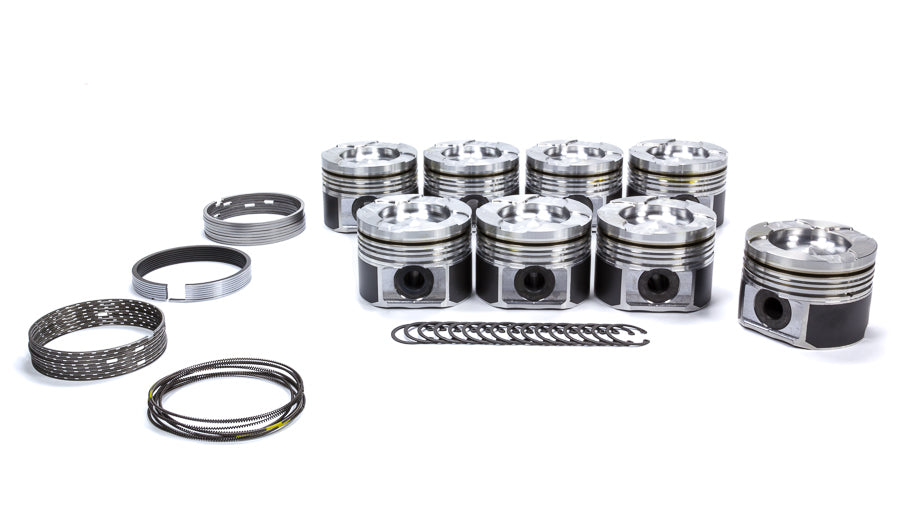 MAHLE Pistons 930029875 GM 6.6L Duramax PowerPak Piston Set with 4.075 Inch Bore