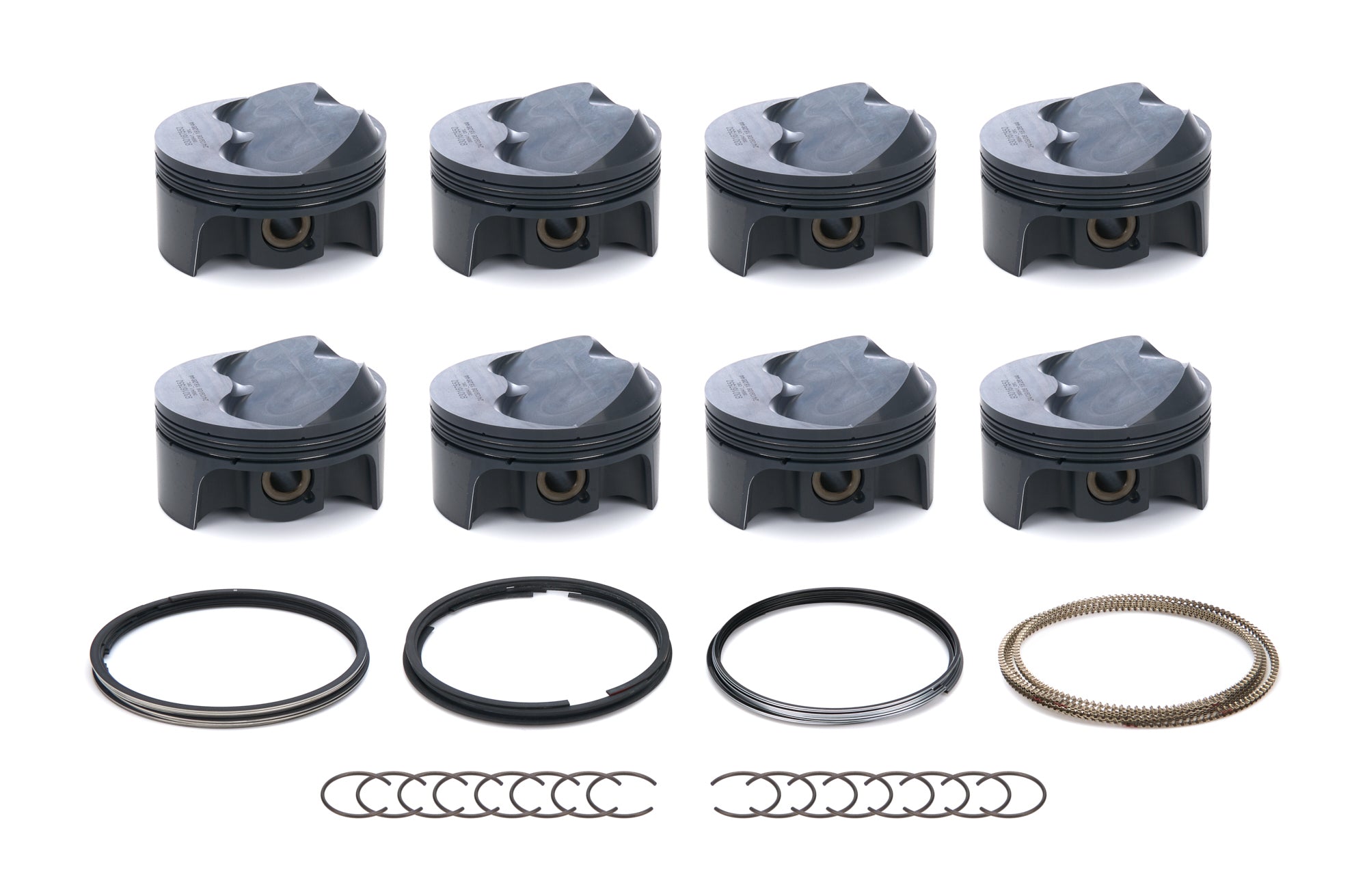 MAHLE Pistons SBC Dome PowerPak Piston Set 4.050 Inch Bore