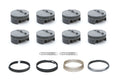MAHLE Pistons SBC FT PowerPak Piston Set with 4.165 Inch Bore and -5.0 cc Displacement