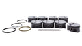 MAHLE PISTONS SBC PowerPak Flat Top Piston Set for Small Block Chevy 4.040 Inch Bore