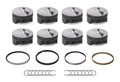 MAHLE Pistons 930202830 SBC Flat Top PowerPak Piston Set for Small Block Chevy, 4.030 Inch Bore