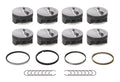 MAHLE PISTONS SBC FT PowerPak Piston Set 4.040 Inch Bore Forged Flat Top with 1.125 Inch Compression Height