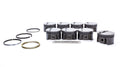 MAHLE Pistons SBC 305 PowerPak Forged Flat Top Piston Set with 3.796 Inch Bore