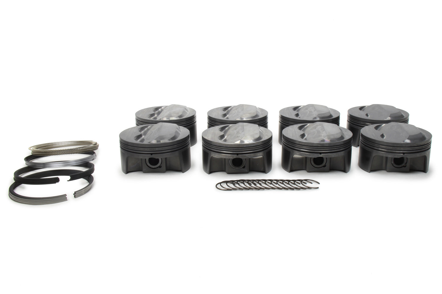 MAHLE PISTONS SBC PowerPak Domed Piston Set 4.060 Inch Bore