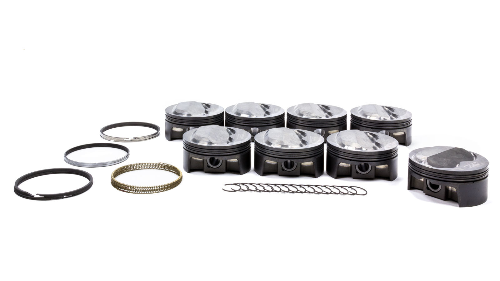 MAHLE PISTONS SBC PowerPak Domed Piston Set 4.165 Inch Bore