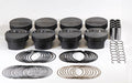 MAHLE Pistons LSX PowerPak Forged Flat Top Piston Set 4.130 Inch Bore -5.8cc
