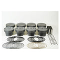 MAHLE PISTONS LS PowerPak Forged Flat Top Piston Set 4.005 Inch Bore with 1.330 Inch Compression Height