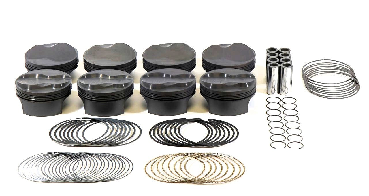 MAHLE PISTONS 930229735 LS Dome PowerPak Piston Set for GM LS-Series Engines, 4.135 Inch Bore