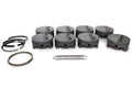 MAHLE Pistons SBF PowerPak Forged Flat Top Piston Set for Small Block Ford 4.035 Inch Bore