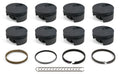 MAHLE Pistons BBF FT PowerPak Piston Set 4.440 Inch Bore -3.3cc