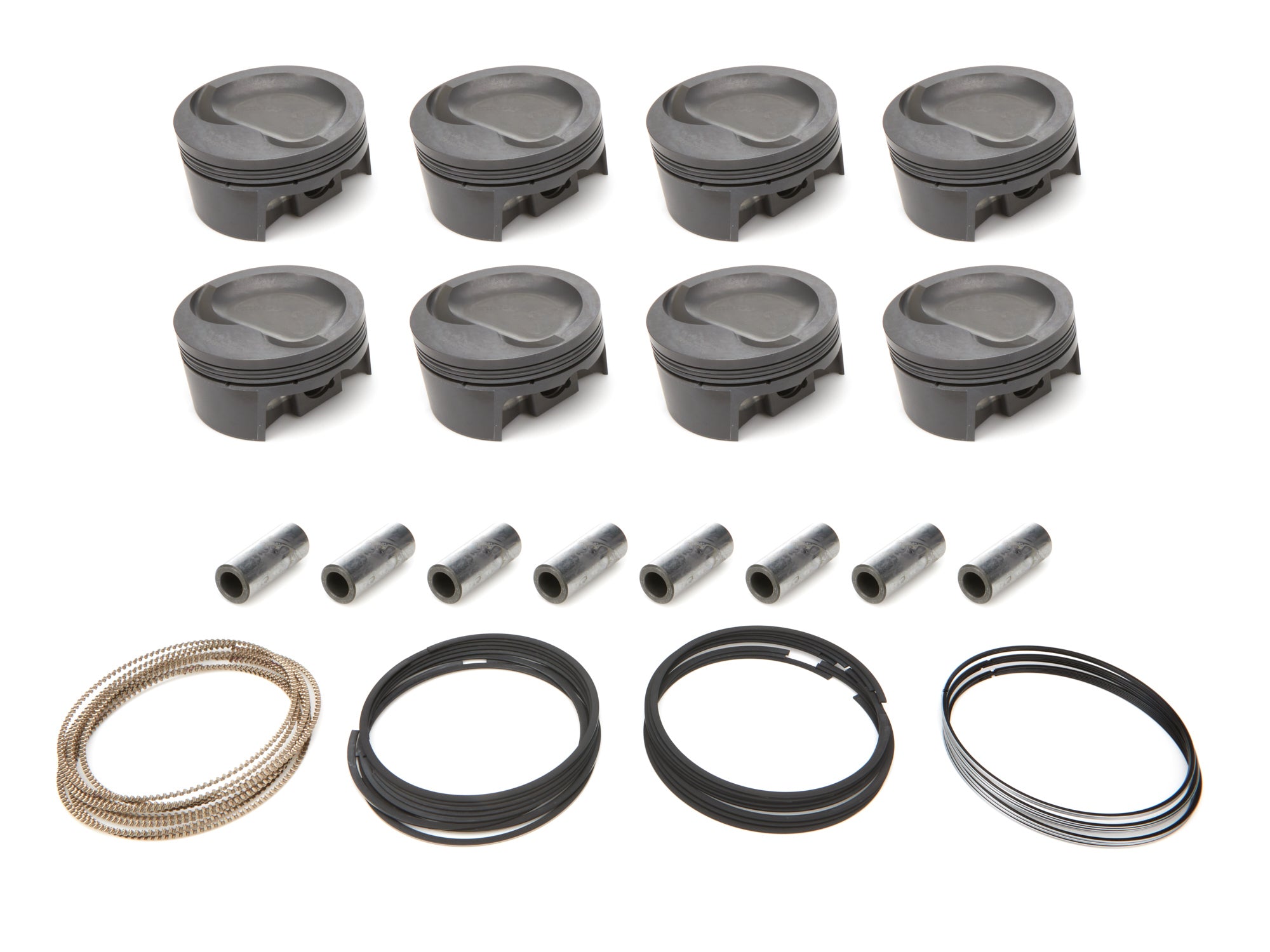 Mahle Pistons SBM Dished PowerPak Piston Set 4.030 Inch Bore