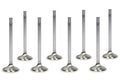 Manley 11669-8 Exhaust Valve Set for Mopar 6.1L Hemi, Race Series, 1.595 Inch Head Diameter