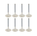 MANLEY 12348-8 Race Flo Intake Valves for GM GenV LT-Series Engines, 2.120 Inch Head Diameter, 5/16 Inch Valve Stem, 5.253 Inch Length, Stainless Steel, Set of 8