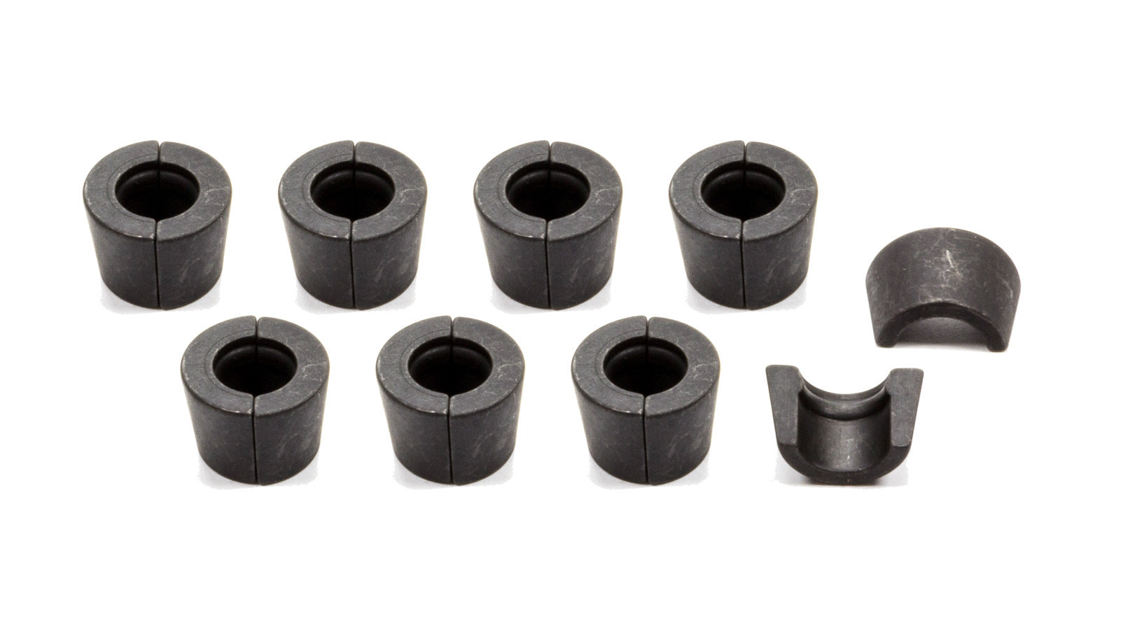 Manley Super 7 Bead Loc Valve Locks 11/32 Inch Valve Stem, Steel, Black Oxide Finish, Set of 8