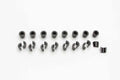 Manley 13081-16 Super 7 Degree Valve Locks for 11/32 Inch Valve Stems, Steel, Black Oxide, Set of 16