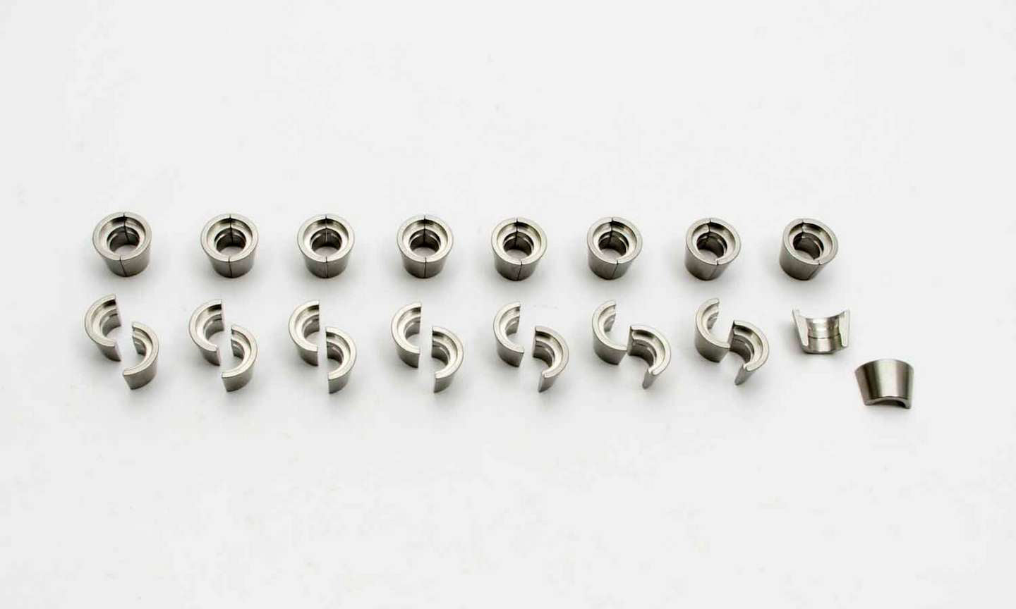 Manley 13194T-16 Titanium Valve Locks, 10 Degree, 11/32 Inch Valve Stem, Set of 16