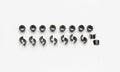 Manley 13196-16 10 Degree Valve Locks Set of 16 5/16 Inch Valve Stem Steel Black Oxide