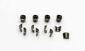 MANLEY 13361-8 Bead-Loc Style 7 Degree Valve Locks for 11/32 Inch Valve Stems, Steel Black Oxide, Set of 8