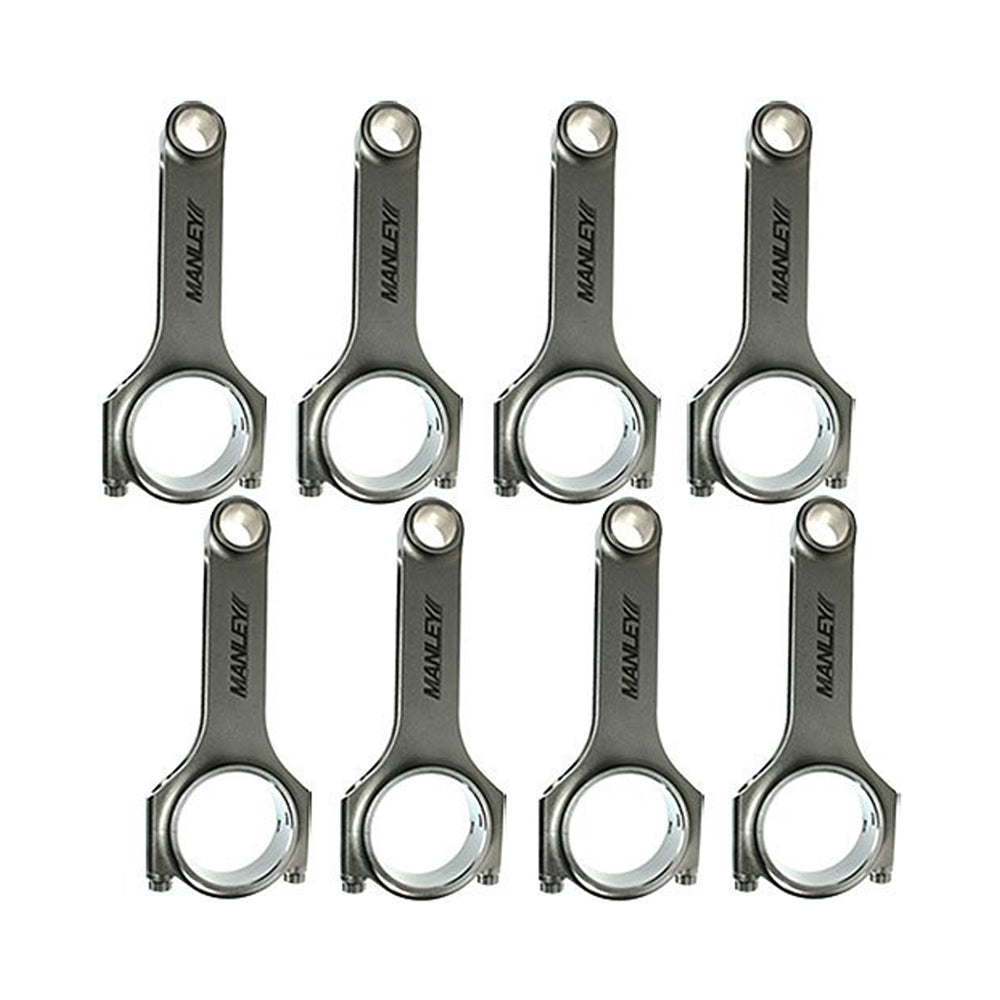 Manley 15042R-8 Ford 4340 H-Beam Connecting Rod Set for 4.6L and 5.0L Engines