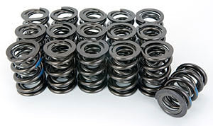 Manley 221449-16 Triple Valve Springs Set of 16, 720 lb/in Spring Rate, 1.142 in Coil Bind, 1.677 in Outer Diameter
