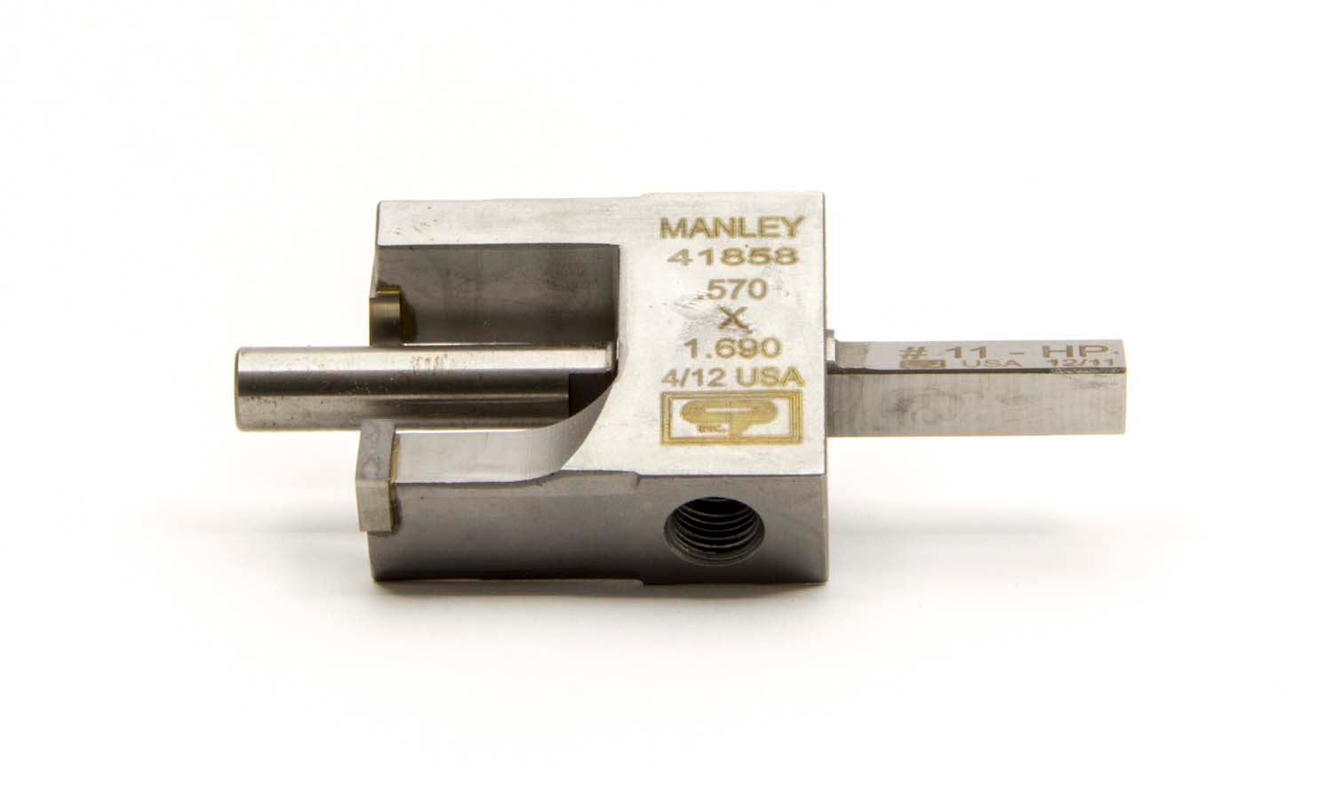 MANLEY Valve Spring Seat Cutter Tool 1.690 Inch OD, 0.570 Inch ID, 0.344 Inch Pilot, Steel and Carbide Construction