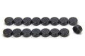 MANLEY Valve Lash Cap 42104-16, 0.080 Inch Thickness, 11/32 Inch Valve Stems, Steel, Natural Finish, Set of 16