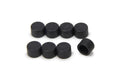 MANLEY Valve Lash Cap 42118-8, 0.080 Inch Thick, 7mm Valve Stems, Steel, Non-Rotating, Natural Finish, Set of 8