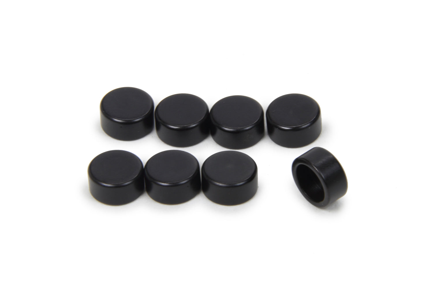 Manley Valve Lash Cap 42139-8 for 5/16 Inch Valve Stems, 0.080 Inch Thickness, Steel, Natural Finish, Set of 8