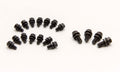 MANLEY 42173 Oil Pan Bolt Kit for Small Block Chevy, Steel Hex Head, Black Oxide Finish