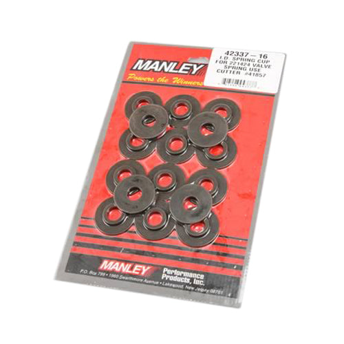 MANLEY Valve Spring Cup 42337-16 with 0.570 Inch Inner Diameter and Steel Construction