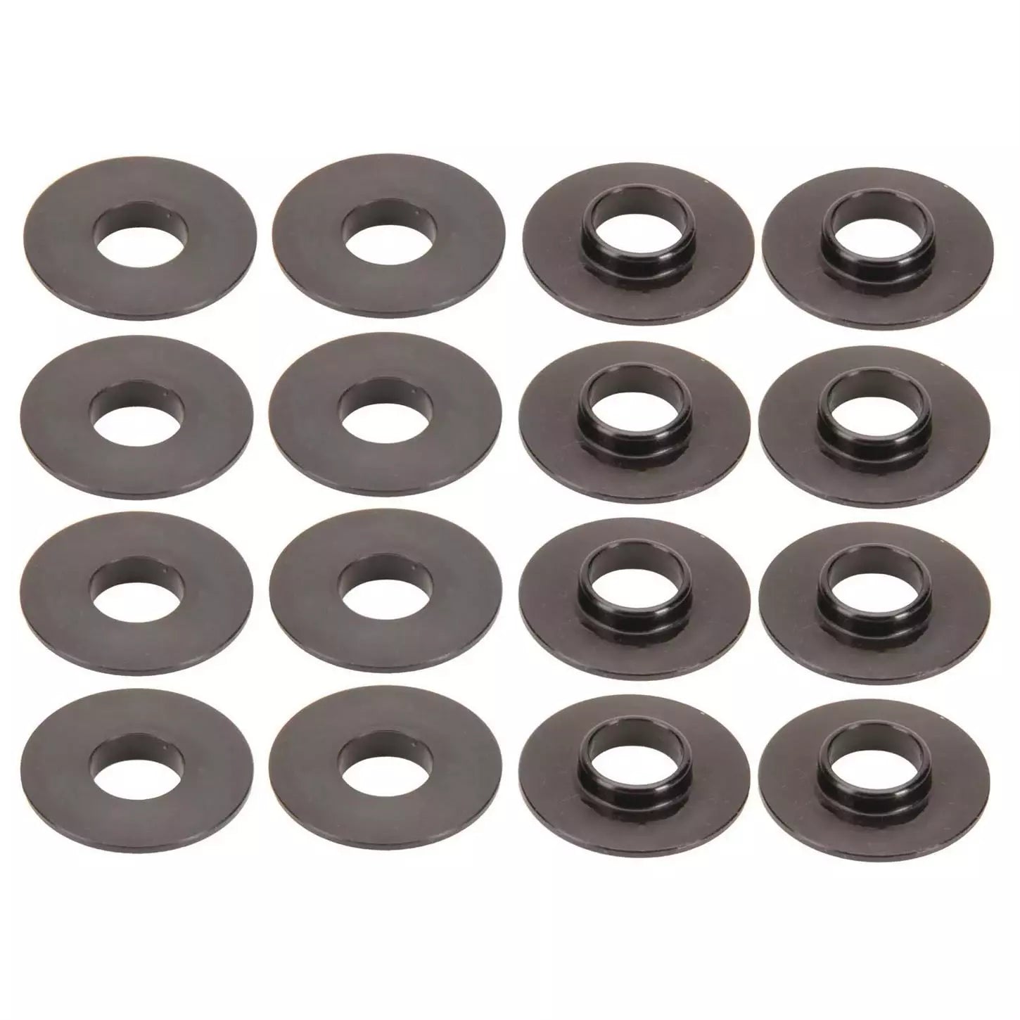Manley Valve Spring Locator Set of 16 with 1.410 Inch Outer Diameter and 0.567 Inch Inner Diameter