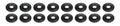 Manley 42466-16 Valve Spring Locators, 1.550 Inch Diameter, Steel, Black Oxide, Set of 16