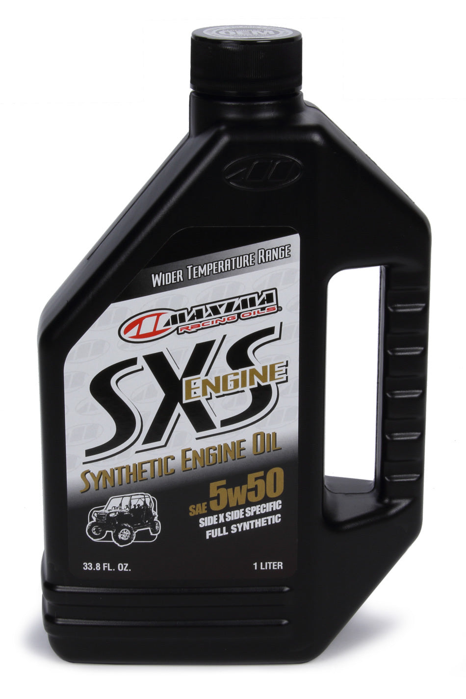 Maxima Racing Oils MAX30-18901S SXS Engine Full Synthetic 5W50 Motor Oil, 1 Liter Bottle