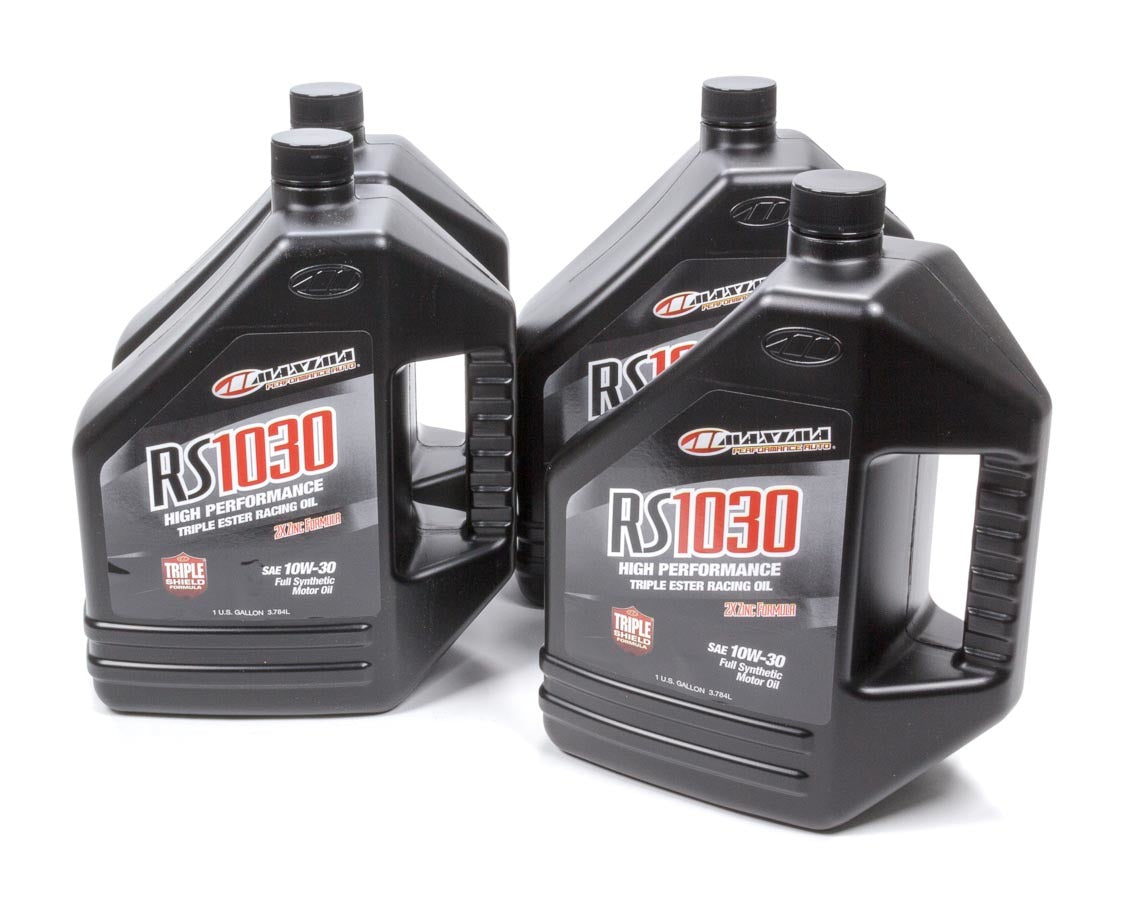 Maxima Racing Oils MAX39-019128 Synthetic Motor Oil 10W30, 1-Gallon Bottles, Set of 4
